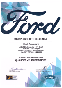Certificado Ford   Ranger