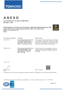 Certificado  ISO 9001:2015